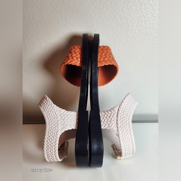 MELISSA SALINAS WOVEN SANDALS SIZE 7. MADE IN BRAZIL. - Picture 11 of 12